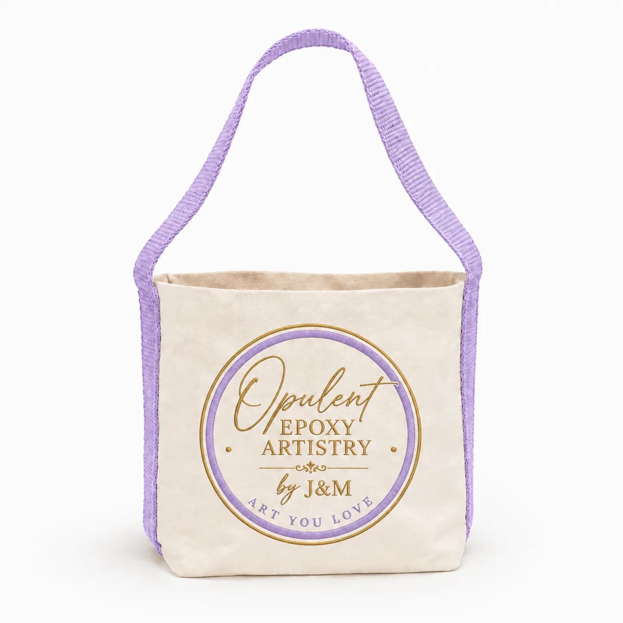 Purple Basket Bag | 400 GSM