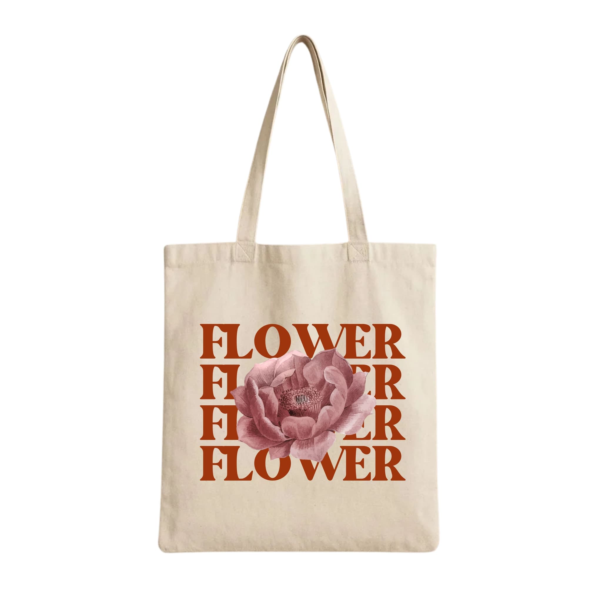 Tote Bags (Flower Flower) 230 GSM Cotton Bags (Copy)