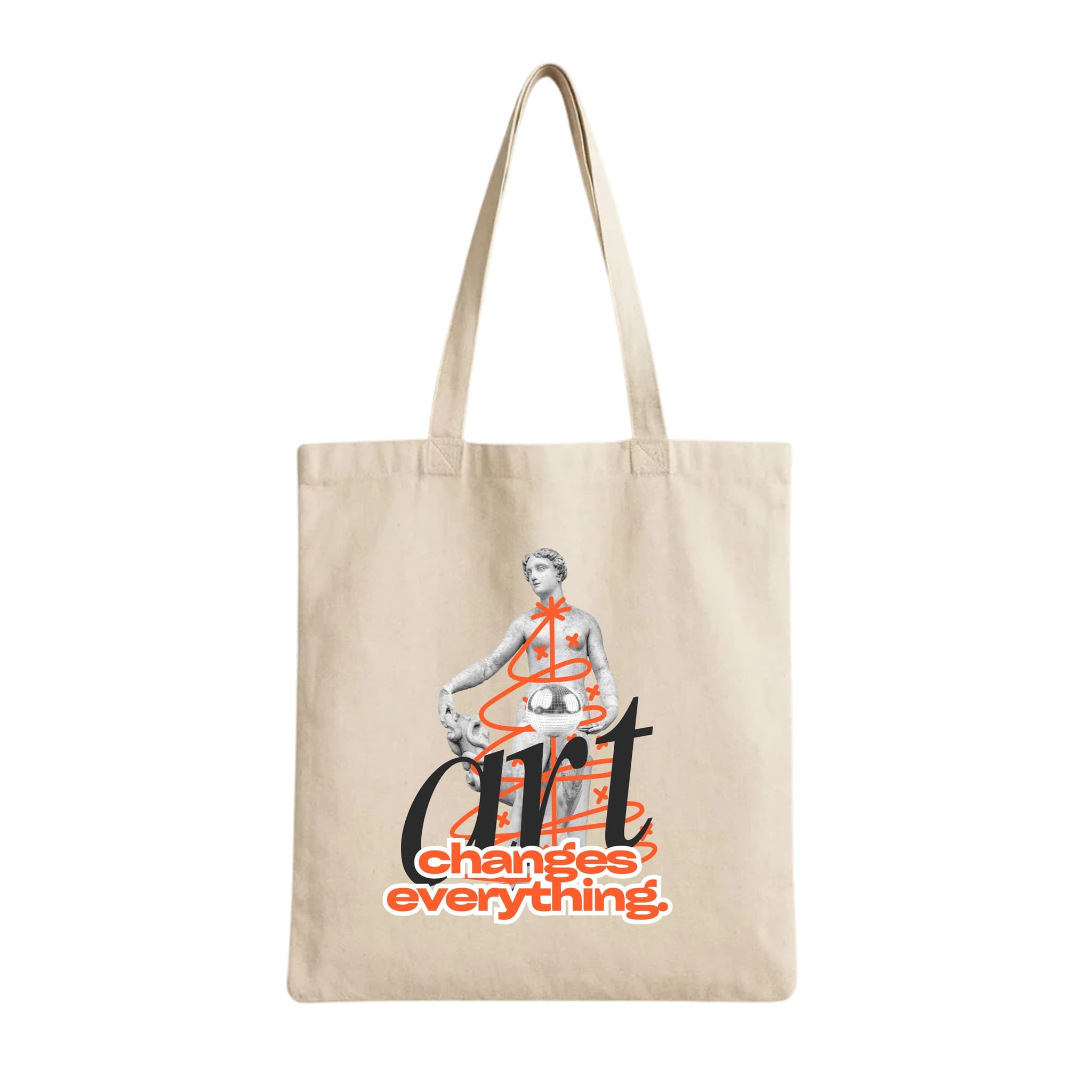 Tote Bags (Art Changes Everything) 230 GSM Cotton Bags